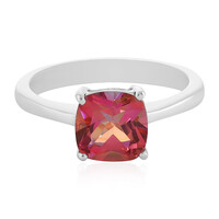 Anello in argento con Topazio Fiore di Loto