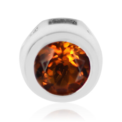 Ciondolo in argento con Citrino Madeira (MONOSONO COLLECTION)