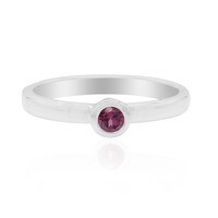 Anello in argento con Rodolite