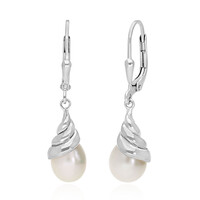 Orecchini in argento con Perla di Acqua Dolce