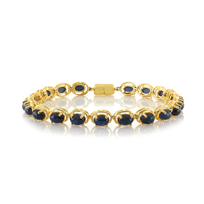 Bracciale in argento con Zaffiro Stellato Blu