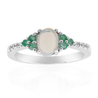 Anello in argento con Opale di Welo