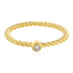 Anello in argento con Diamante I2 (H)