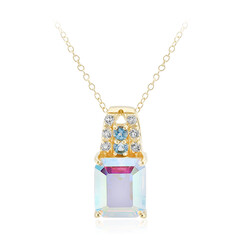 Collana in argento con Quarzo Moonlight