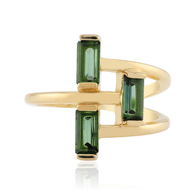 Anello in argento con Indicolite (Adela Silber)