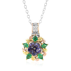 Collana in argento con Tanzanite (Gems en Vogue)