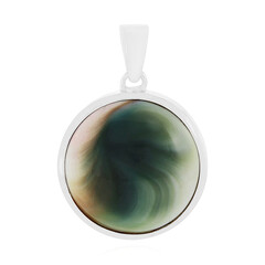 Ciondolo in argento con Occhio di Shiva