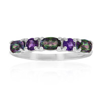 Anello in argento con Quarzo Mistico