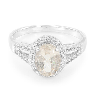 Anello in argento con Quarzo Rutilato