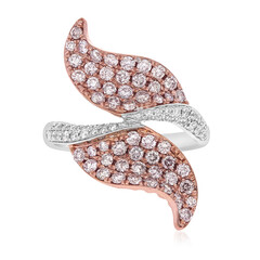 Anello in oro con Diamante Rosa I1 (CIRARI)