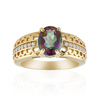 Anello in argento con Quarzo Mistico