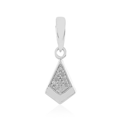 Ciondolo in argento con Diamante I2 (I)