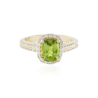 Anello in oro con Sfene
