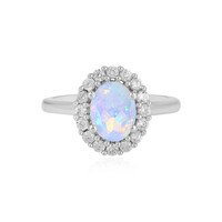Anello in argento con Opale di Welo