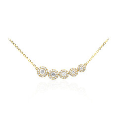 Collana in oro con Diamante SI2 (H) (CIRARI)