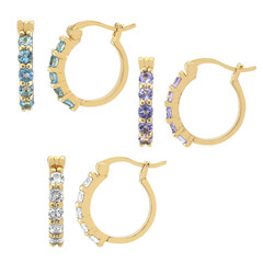 Orecchini in argento con Tanzanite
