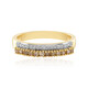 Anello in argento con Diamante Champagne I3