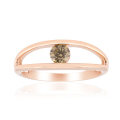 Anello in oro con Diamante Rose de France VS1 di Argyle