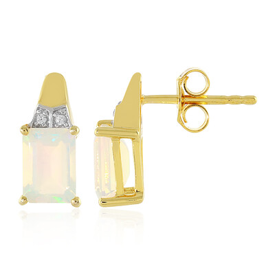Orecchini in argento con Opale di Welo
