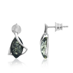 Orecchini in argento con Ambra Baltica