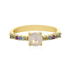 Anello in argento con Opale di Welo