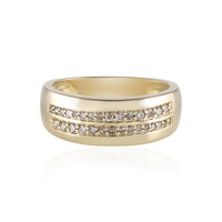 Anello in oro con Diamante Cioccolato I2 (KM by Juwelo)