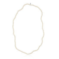 Collana in argento con Perla di Acqua Dolce (TPC)