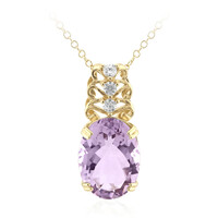 Collana in argento con Ametista Boliviana