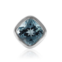 Ciondolo in argento con Topazio Blu Cielo