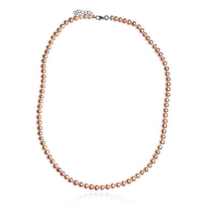 Collana in argento con Perla di Acqua Dolce (TPC)