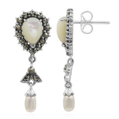 Orecchini in argento con Madreperla