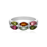 Anello in argento con Tormalina