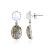 Orecchini in argento con Labradorite