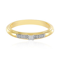 Anello in argento con Diamante I3 (J)