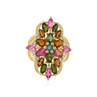 Anello in argento con Tormalina
