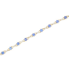 Bracciale in oro con Tanzanite AAA