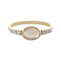 Anello in oro con Opale di Welo
