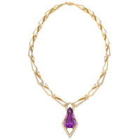 Collana in oro con Kunzite Patroke (de Melo)