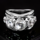 Anello in argento con Zircone (de Melo)