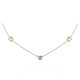 Collana in argento con Topazio Bianco