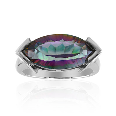 Anello in argento con Quarzo Mistico