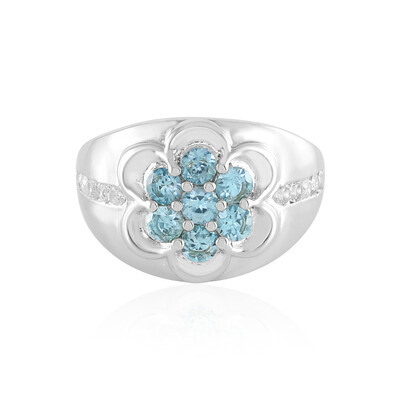 Anello in argento con Zircone Ratanakiri (de Melo)