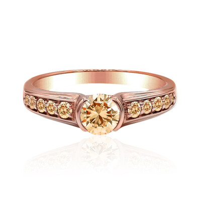 Anello in oro con Diamante Rose de France VS1 di Argyle (Annette)