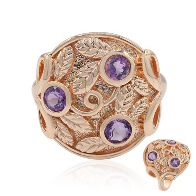 Anello in argento con Ametista