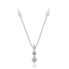 Collana in oro con Diamante I1 (H) (CIRARI)
