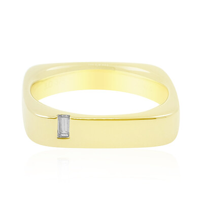 Anello in oro con Diamante SI2 (H) (de Melo)