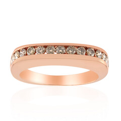 Anello in oro con Diamante Rose de France SI1 di Argyle
