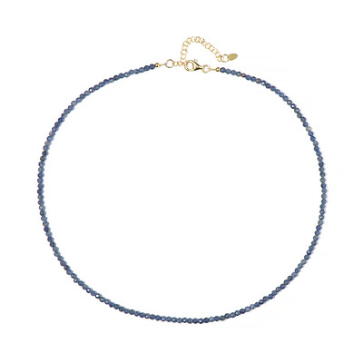 Collana in argento con Zaffiro Blu