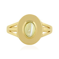 Anello in argento con Crisoberillo Occhio di Gatto