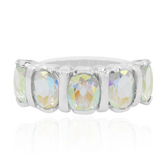 Anello in argento con Topazio Moonlight